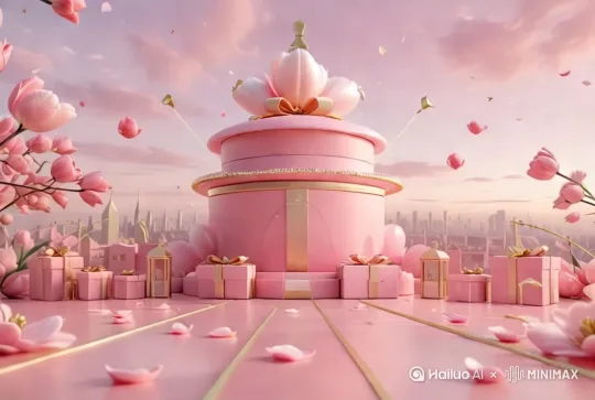 [左移,右摇,跟随]让图片中的花瓣飘动起来 by Hailuo AI Video Generator