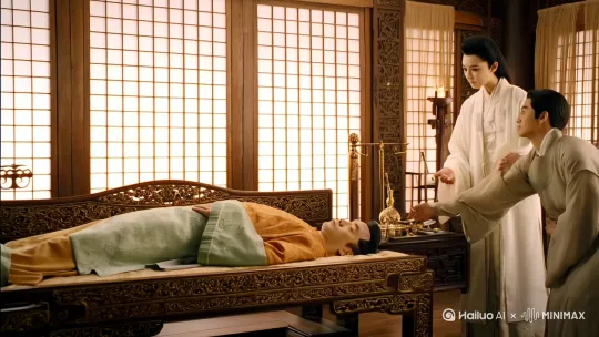 第一章：意外穿越**：现代女医生林清婉因车祸穿越到古代，成为太医院院判之女，继承原主记忆。

- **第二章：初遇心动**：在太医院救治太子时，与三皇子萧煜初次相遇，两人一见钟情。

- **第三章：情敌出现**：丞相之女苏明月对萧煜一见倾心，利用权势处处刁难林清婉。

- **第四章：身份之谜**：林清婉发现原主身世不简单，与萧煜产生误会。

- **第五章：生死相随**：萧煜为救林清婉身受重伤，林清婉用现代医术救回爱人。

- **第六章：真相大白**：原主身世之谜解开，两人携手共渡难关。

- **第七章：终成眷属**：萧煜登基为帝，立林清婉为后，开创盛世。 by Hailuo AI Video Generator