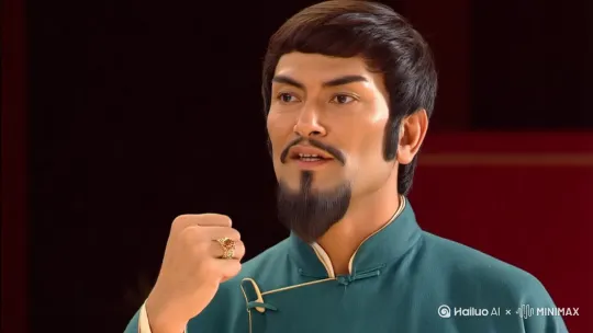 这个人叫秦琼，来一个秦琼大战关公 by Hailuo AI Video Generator