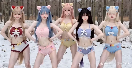 做成竖屏，所有人都扭动起来，大师运镜 by Hailuo AI Video Generator