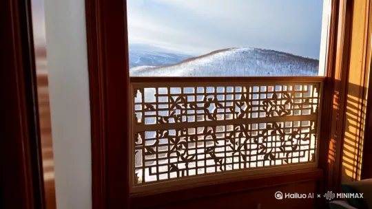 窗含西岭千秋雪 by Hailuo AI Video Generator