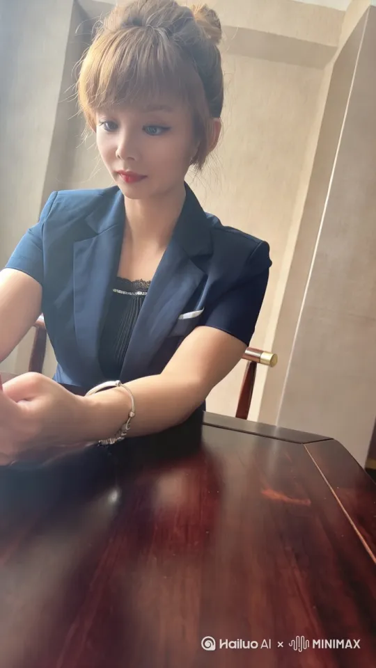 美女打王者 by Hailuo AI Video Generator