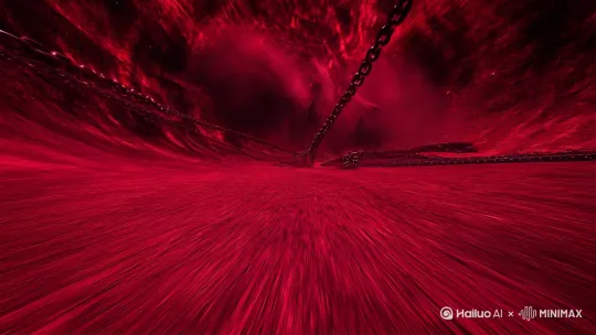 【开篇10秒高能画面】

分镜1：暗红色禁区全景（广角畸变镜头）

音效建议:
环境音: 深沉的、持续的低频嗡鸣声，模拟空间扭曲的感觉。
环境细节: 远处传来的锁链拖拽声，带有回响，营造出空间的巨大和压迫感。
风声: 持续的、呼啸的风声，夹杂着血雾翻涌的沙沙声。
时长: 3秒
分镜2：足部特写（慢镜头推进）

音效建议:
脚步声: 缓慢的、沉重的脚步声，每一步都带有轻微的枯骨碎裂声。
银铃声: 清晰的、带有回响的银铃声，每一步都伴随着叮当声，音调稍高但带有诡异感。
环境音: 背景中持续的低频嗡鸣声，与分镜1保持一致。
时长: 3秒
分镜3：压迫式近景（倾斜构图）

音效建议:
灵力波动: 尖锐的、短暂的能量波动声，类似于电流声，伴随着面纱被掀起的布料摩擦声。
瞳孔特效: 轻微的能量释放声，类似于气泡破裂声，伴随着瞳孔中图腾显现的轻微震动声。
呼吸声: 轻微的、紧张的呼吸声，增加角色的存在感。
时长: 4秒
【核心冲突段落】

分镜4：双人对峙（冷暖色对撞）

音效建议:
武器具象化: 尖锐的、快速的武器出鞘声，伴随着绸缎化刃的撕裂声。
对峙氛围: 持续的、低沉的紧张背景音乐，带有不稳定的心跳声节奏。
环境音: 背景中轻微的风声和锁链晃动声，增加环境的真实感。
时长: 5秒
分镜5：空间破碎（碎片化转场）

音效建议:
玉镯爆裂: 强烈的、爆炸性的玻璃破碎声，伴随着能量释放的冲击声。
空间撕裂: 尖锐的、持续的撕裂声，类似于金属摩擦声，模拟空间被撕裂的感觉。
龙骸显现: 低沉的、沉重的骨骼摩擦声，伴随着锁链拖拽声。
时长: 5秒
分镜6：回忆闪切（故障特效）

音效建议:
故障特效: 快速的、杂乱的电流声和电子干扰声，模拟故障转场的效果。
手部特写: 轻微的、持续的藤蔓缠绕声，伴随着水滴落下的滴答声。
环境音: 背景中持续的低频嗡鸣声，与之前的音效保持一致。
时长: 2秒
【结尾悬念】

分镜7：天渊异变（仰视镜头）

音效建议:
血月升起: 低沉的、持续的能量聚集声，类似于低频震动声，伴随着神兽虚影的咆哮声。
古兽低吟: 低沉的、缓慢的古兽低吟声，带有回响，营造出神秘和古老的氛围。
音波可视化: 持续的、波动性的音波声，类似于水波荡漾的声音。
时长: 3秒
分镜8：字幕冲击（动态书法）

音效建议:
墨迹迸溅: 强烈的、快速的墨迹迸溅声，类似于水花飞溅的声音。
金属刮擦音效: 尖锐的、持续的金属刮擦声，增加画面的紧张感和冲击力。
猩红残影: 轻微的、快速的残影滑动声，类似于风声，但带有诡异感。
时长: 2秒
【文案强化爆点】

音效建议:
震碎玉镯: 强烈的、爆炸性的能量释放声，伴随着锁链绷断的断裂声。
天渊沸腾: 低沉的、持续的沸腾声，类似于岩浆涌动的声音，但带有更强烈的震动感。
女声幽幽回荡: 清晰的、带有回响的女声，音调稍低，营造出神秘和诡异的氛围。 by Hailuo AI Video Generator