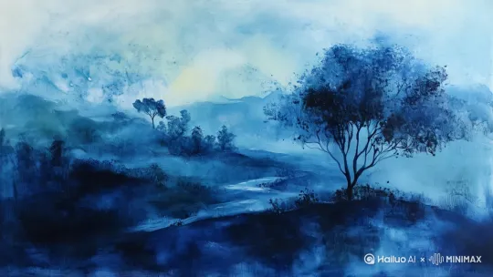 [右移,左摇,跟随]以树为中心的镜头运动 by Hailuo AI Video Generator