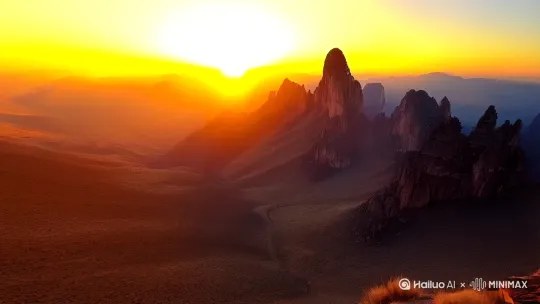 生成各种各样的阴山岩画 by Hailuo AI Video Generator