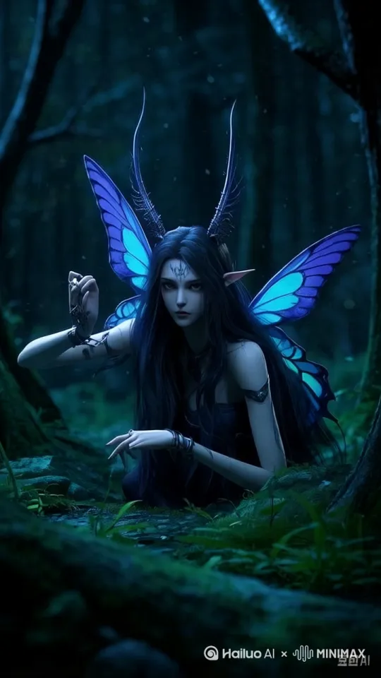 [变焦推进]面部特写，面容渐渐面得狰狞。 by Hailuo AI Video Generator