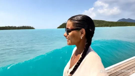 #💙Wow～沙巴-萤光暮色
 🏄‍♀️ 马努干+沙比岛双岛联游
  🌇追无边落日+萤火虫之旅
 👒一天自由活动尽情嗨（赵琴） by Hailuo AI Video Generator