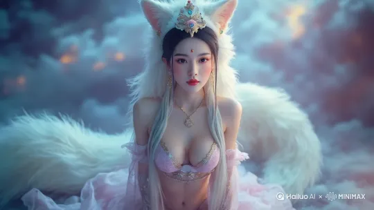 [跟随]妩媚 by Hailuo AI Video Generator