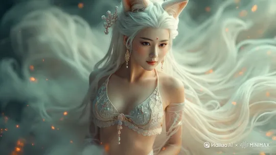 [跟随]妩媚 by Hailuo AI Video Generator