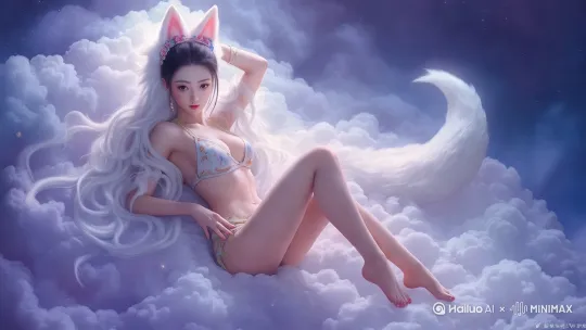 [跟随]妩媚 by Hailuo AI Video Generator