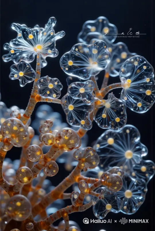 海底植物，镜头保持不动 by Hailuo AI Video Generator