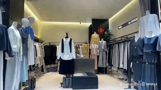 做一款服装店能引流的带货视频 by Hailuo AI Video Generator