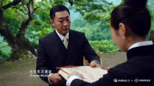 老板又要去终南山了，交待我吧慧安慧康照顾好，慧安和慧康是两只狗 by Hailuo AI Video Generator
