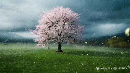 春天的风与雨 by Hailuo AI Video Generator