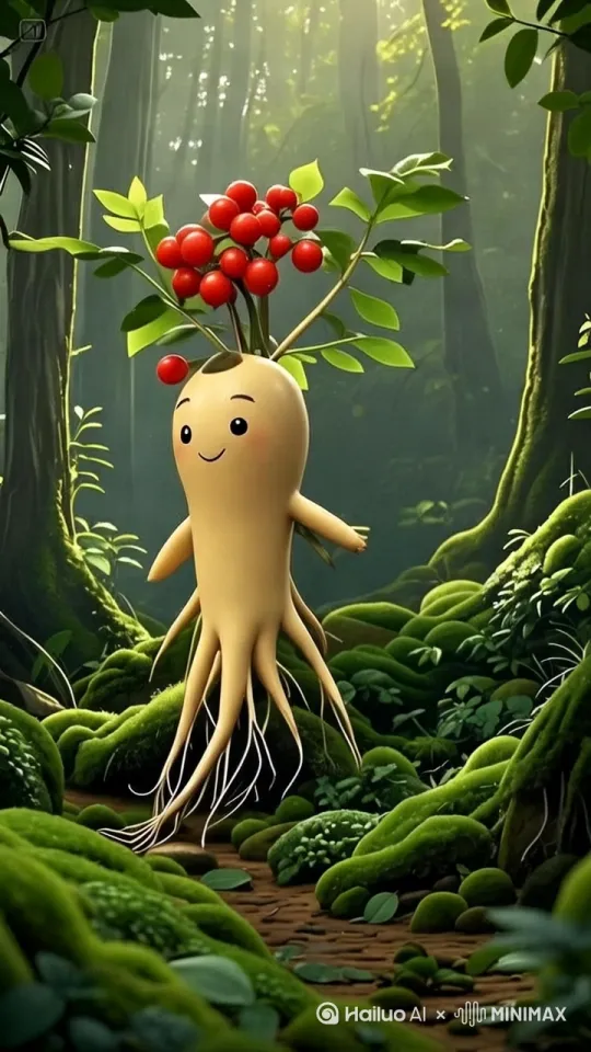 人参娃娃游泳跳舞转圈 by Hailuo AI Video Generator
