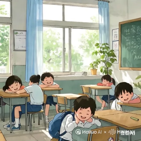 糖糖是一名三年级的学生,因为转学来到了新的班级。课间的时候,大家都在三三俩俩地休息,这时候,糖糖举着巧克力冲向小美,激动地说:“小美!这是我爸爸从国外带的巧克力。”小美礼貌地笑了笑,接过巧克力说了声谢谢,便又继续和旁边的同学讨论画画的事情。
糖糖有些失落,她以为送了巧克力就能马上和小美成为好朋友。接下来,她看到壮壮在和同学们踢足球,便跑过去模仿壮壮的踢球动作,想要引起大家的注意。可壮壮却觉得她的模仿有些滑稽,同学们也只是笑了笑,又继续投入到足球比赛中。
糖糖感到非常沮丧,她不明白为什么自己的努力没有效果。这时,班主任老师注意到了糖糖的情况,把她叫到了办公室。老师温和地对糖糖说:“糖糖,交朋友不是靠送东西和模仿别人,而是要用真心去对待别人,了解他们的兴趣和感受。”
糖糖似懂非懂地点了点头。回到教室,她发现小美正在画一幅美丽的风景画。糖糖鼓起勇气走过去,真诚地说:“小美,你的画真漂亮,我也很喜欢画画,能和我讲讲你画画的想法吗?”小美惊喜地抬起头,开始和糖糖分享自己的创意。
糖糖又看到朵朵在认真地做手工,她没有贸然打扰,而是在旁边静静地观察,等朵朵做完后,由衷地称赞:“朵朵,你的手工做得太好了,能教教我吗?”朵朵微笑着答应了。
慢慢地,糖糖通过这种“兴趣联结”和“换位思考”的方式,和同学们的交流越来越多。大家发现糖糖其实是一个很可爱、很真诚的女孩。
最终,在一次班级活动中,糖糖和同学们一起合作完成了任务,大家紧紧地拥抱在一起,糖糖真正地融入了这个新集体,用真诚赢得了珍贵的友谊。 by Hailuo AI Video Generator