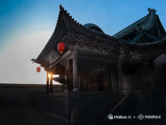 环绕运镜，让房子转动 by Hailuo AI Video Generator