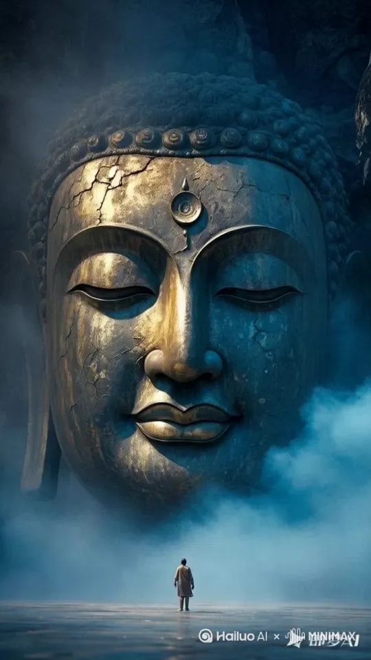 基础动作描述
eye opening effect , slowly blinking eyes , realistic eye movement , smooth transition from closed to open eyes
增强视觉效果
divine glow , golden light rays , subtle motion , ethereal atmosphere , Buddha statue realism
控制节奏与风格
cinematic slow motion , 4K HDR rendering , ultra-detailed textures , serene expression , mystical ambiance by Hailuo AI Video Generator