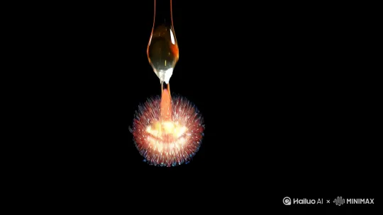 **片头(0-3秒)**
- 黑屏渐亮,一滴水珠坠入建水五彩山陶土,慢镜头溅起星芒状泥浆粒子
- AI动态书法题字:「泥有风骨,茶见光阴」
- BGM:古琴泛音混电子音效(类似《卧虎藏龙》配乐质感)
**第一幕:泥土涅槃(4-12秒)**
- 延时摄影:五色土在匠人手中揉捏,AI生成粒子流特效(土色如色谱交织)
- 转场:旋转的陶坯幻化为建水朝阳楼剪影,刻刀游走处浮现《兰亭序》残章
- 特写:紫陶汽锅蒸汽氤氲,普洱茶汤沿浮雕梅枝纹理渗透(液体模拟技术)
**第二幕:窑变玄机(13-20秒)**
- 微观镜头:1300℃窑火中陶面结晶生长(AI生成类星云动态材质)
- 魔幻时刻:出窑瞬间紫陶由粗粝变温润,哑光漆面流淌过孔雀蓝金属光泽
- 细节追踪:鹅卵石抛光轨迹形成光流路径(参照《星际穿越》五维空间视效)
**第三幕:茶境共生(21-30秒)**
- 光影实验:晨光穿透紫陶壶壁,茶台投射出水墨山峦实时投影
- 液体艺术:普洱金汤倾注刹那,慢镜头捕捉茶氲形成太极图腾
- 人物侧写:素手执壶者衣袖飘动,发丝与茶烟同频浮动(流体动力学模拟)
**尾声(31-35秒)**
- 超现实镜头:紫陶壶在茶海上空悬浮,壶内生长出活体茶树
- 动态字幕:「陶养茶性,茶醒陶魂——建水紫陶AI解构实验」
- 黑屏收束:壶盖轻叩声混响12秒(ASMR音效设计)
**技术备注**
1. 材质系统:启用Substance材质库模拟建水紫陶「目鉴如铜,触感似玉」特性
2. 动态美学:采用王家卫式抽帧+大卫·芬奇打光逻辑构建「新东方茶空间」
3. 气味联觉:后期叠加普洱陈香频率声波(实验证明18Hz低频可唤醒嗅觉记忆)
此脚本通过参数化传统美学,让千年紫陶在数字维度重生——建议搭配VR眼镜食用,可体验紫陶从采泥到养壶的137道工序全息投影。 by Hailuo AI Video Generator