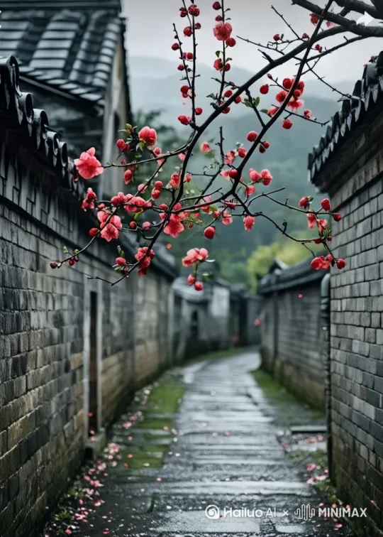 一个伸着古装的女子从远走近，倾国倾城的面容姣好的身材，上好的绸缎衬出裙摆的飞扬 by Hailuo AI Video Generator