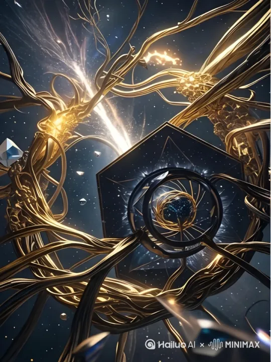体现空间法则转动，动作流畅，物体旋转，体现空间法则神秘 by Hailuo AI Video Generator