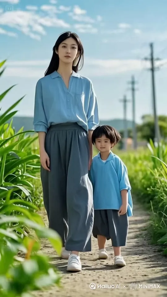 两个人走在路上突然暴力的打了起来，两个人都有很厉害的中国功夫，两个人跳起来快速的踢腿，闪转腾挪间飞沙走石， by Hailuo AI Video Generator