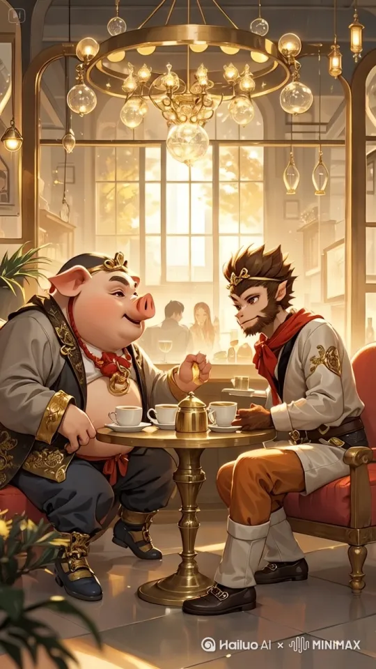 暴力打都现场，画面中的两个人暴力打斗，跳起来快速拳打脚踢 by Hailuo AI Video Generator