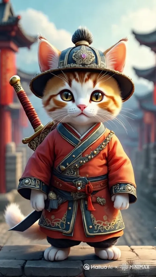昂首闊步，慢慢向前行 by Hailuo AI Video Generator