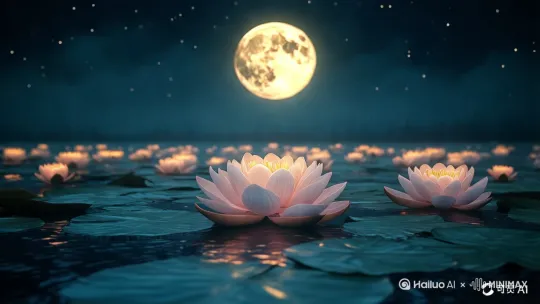 航拍镜头，慢慢向前推进。 by Hailuo AI Video Generator
