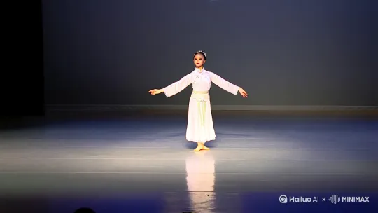 中国青春美女跳舞 by Hailuo AI Video Generator