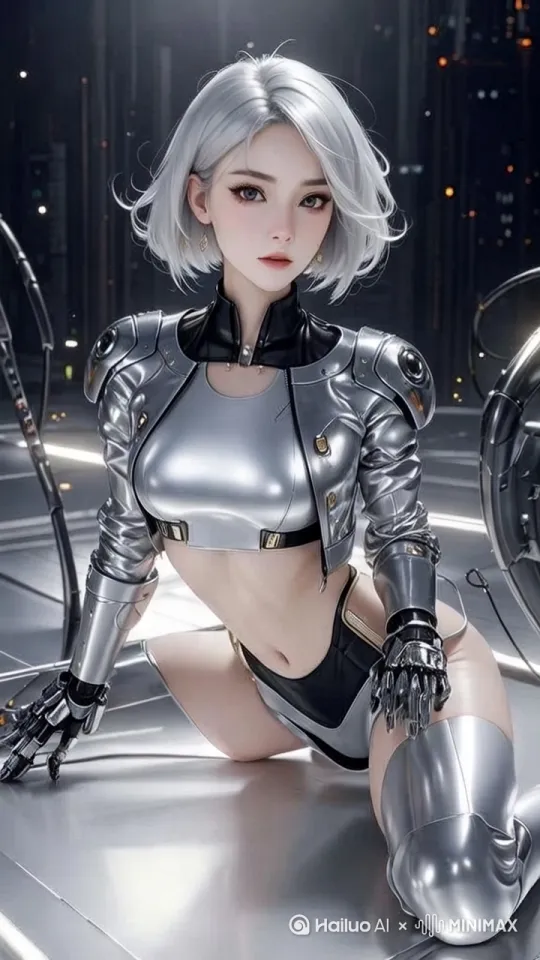 妩媚一笑 by Hailuo AI Video Generator
