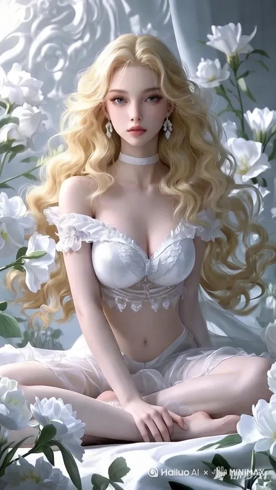 ((masterpiece)), 1girl, full body, intricate feather transformation, 
(surreal fantasy:1.3), golden hour lighting, 
dynamic composition, ultra-detailed 8k,
-- 核心要素 --
1. **主体特征**： 
   - 女子肌肤逐渐被虹彩羽毛覆盖，每片羽毛呈现(蓝紫色渐变+琥珀色光泽) 
   - 羽毛生长动态：从锁骨向四肢蔓延，末端有(半透明发光粒子飘散)
2. **特效细节**： 
   - 羽毛材质：(丝绒质感+水银流动纹理)，根部镶嵌(微型星云状光斑)
   - 能量场：腰部扩散出(菱形光波涟漪)，与羽毛生长节奏同步脉动 
3. **环境融合**： 
   - 背景：(破碎的巴洛克镜面空间)，镜中反射女子未变异的正常形态 
   - 光影：(逆光丁达尔效应)+羽毛投射的(棱镜彩虹光斑)
4. **风格强化**： 
   - 艺术风格：Greg Rutkowski × 天野喜孝 × 莫奈印象派笔触
   - 特殊参数：chaos 85, stylize 650, --ar 16:9 by Hailuo AI Video Generator