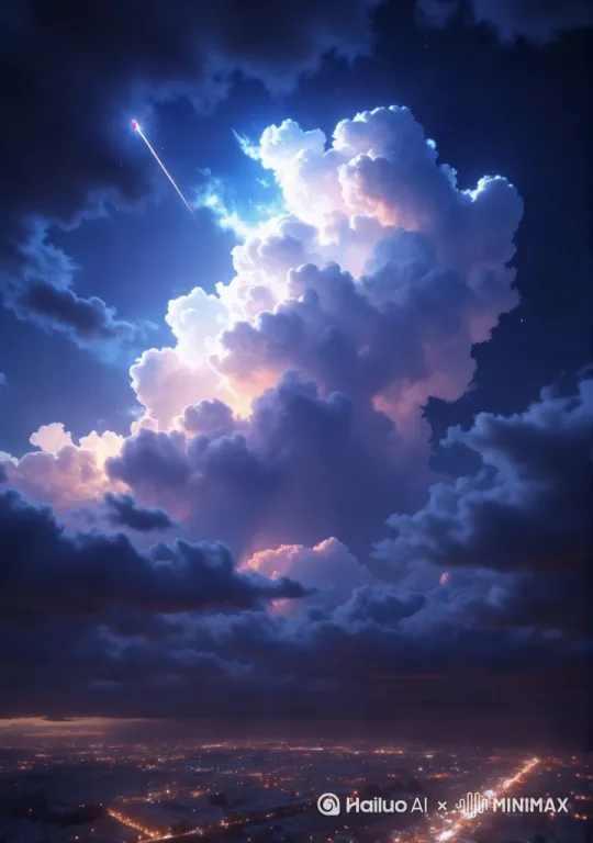 旋转跟随；movement: shutter speed at 1/800 second; by Hailuo AI Video Generator