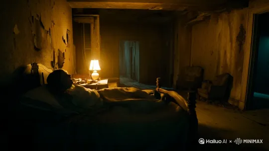古宅秘事

最近，为了找个安静地方完成小说，我租下城郊一座老房子。房东说这房子多年没人住，便宜租给我。房子很旧，弥漫着一股陈旧的气息，不过租金确实便宜，我也没多在意。

住进来的第一晚，我就感觉不太对劲。半夜，我突然听到一阵奇怪的声响，像是有人在低声哭泣。我从床上坐起来，打开灯，声音却戛然而止。我以为是自己听错了，便又躺下睡觉。

可接下来的几天，每晚都会听到这奇怪的声音，而且声音越来越清晰，仿佛就在我的房间里。我开始感到害怕，不敢一个人待在房间里。

一天晚上，我实在忍不住，决定去探究一下这声音的来源。我拿着手电筒，小心翼翼地走出房间，来到走廊。走廊里弥漫着一股阴森的气息，灯光也忽明忽暗。我顺着声音的方向走去，发现声音是从地下室传来的。

我犹豫了一下，还是鼓起勇气打开了地下室的门。地下室里弥漫着一股潮湿的气味，四周堆满了杂物。我用手电筒照了照四周，发现角落里有一个破旧的衣柜。声音似乎就是从衣柜里传来的。

我慢慢地走近衣柜，手颤抖着打开了衣柜门。突然，一个白色的身影从衣柜里冲了出来，我吓得瘫倒在地。那个身影在我面前停了下来，我惊恐地看着它，发现它竟然是一个穿着白色连衣裙的女鬼。

女鬼的脸色苍白，眼睛里流着血泪，她的头发凌乱地披在肩上。她看着我，嘴里不停地说着：“还我命来，还我命来……”我吓得浑身发抖，不知道该怎么办才好。

女鬼慢慢地向我逼近，我想逃跑，却发现自己的身体动弹不得。就在女鬼快要碰到我的时候，我突然昏了过去。

等我再次醒来的时候，发现自己躺在医院的病床上。房东站在我的床边，一脸担忧地看着我。房东告诉我，我已经昏迷了三天三夜。我把在房子里遇到的事情告诉了房东，房东听后，脸色变得十分难看。

房东告诉我，这座房子曾经发生过一起命案。多年前，一个女孩被人杀害在地下室里。凶手一直没有被抓到，女孩的冤魂也一直留在这座房子里。

我听后，感到十分震惊。我决定不再住在这座房子里，尽快搬出去。从那以后，我再也没有去过那座房子，但是女鬼的身影却一直留在我的脑海里，挥之不去。 by Hailuo AI Video Generator