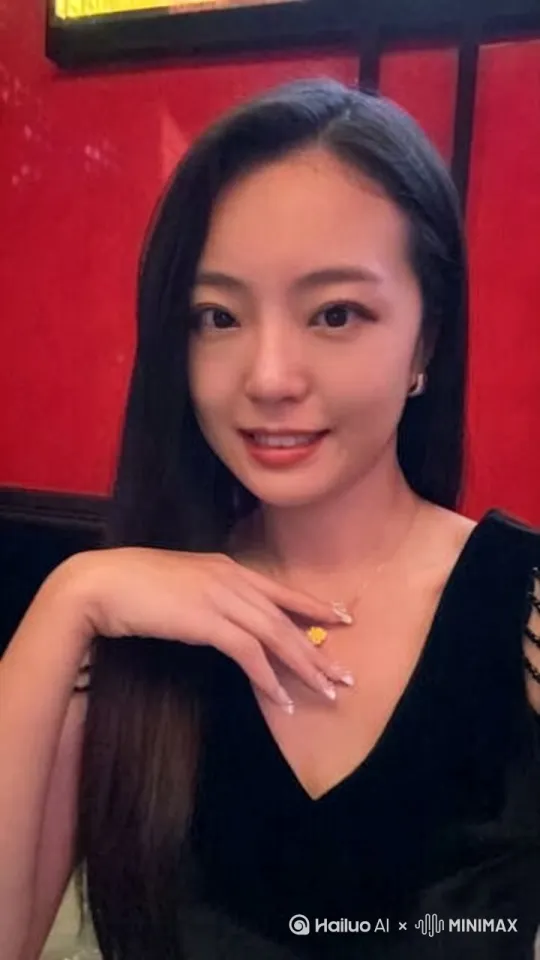 她在品尝茅台酒。 by Hailuo AI Video Generator