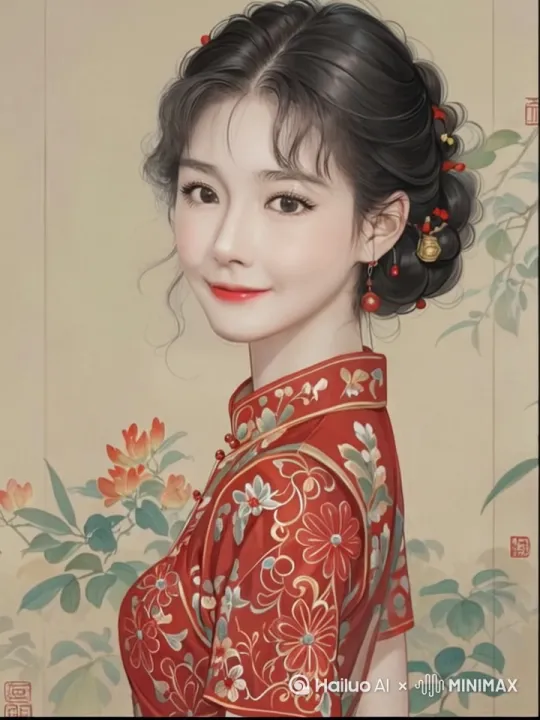 桃花树下的约定。 by Hailuo AI Video Generator