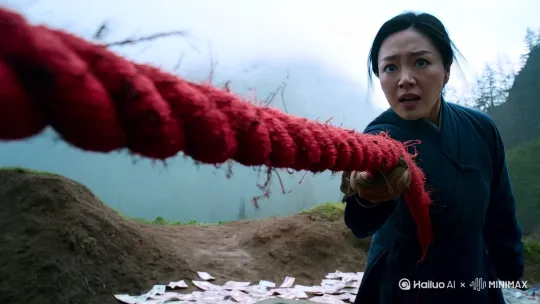 《红绳债》  
"老铁们双击屏幕！我在黄桷岭挖出了借阴债的红绳！"我把沾满泥巴的麻绳怼到镜头前，弹幕突然激增："快扔了！绳结上串铜钱是要命债！"  

山风卷着纸钱擦过镜头，我踢开脚边半截石碑："建国后不许成精..."话音戛然而止——绑着红绳的老槐树上，三十七个铜钱正无风自鸣。  

手机突然黑屏三秒，恢复时满屏都是血红弹幕："回头看"。  

穿着绣花鞋的老太太站在我挖开的土坑里，怀里抱着褪色的牌位。她伸出青黑的手指比了个"三"，弹幕疯狂刷起"她在要三条命！"。我想跑却发现红绳死死缠在脚踝，镜头一晃拍到土坑深处——三具现代人尸体的手腕上，赫然系着和我手里一模一样的红绳。  

"这是节目效果..."我哆嗦着扯断红绳，祠堂方向突然传来唢呐声。弹幕变成统一刷屏："新娘回头"，镜头里的我却像被什么掰着脖子缓缓转身——破败的喜轿帘子下伸出三十七只系红绳的手，每只手腕都刻着我直播间的ID。  

最后中断的画面里，我背后的老太太正往我衣领别铜钱，而满屏礼物特效突然都变成了飘落的纸钱。  

三天后我的账号更新了一条视频：暴雨中的老槐树下，三条系铜钱的红绳捆着空荡荡的冲锋衣，树根处多出块歪斜木牌——"今借阳寿三十七年，黄桷岭众债主立"。  

（悄悄滑动屏幕的你，有没有发现视频角落的铜钱在滚动？） by Hailuo AI Video Generator