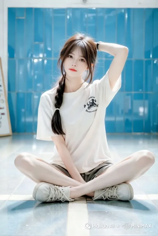 [推进]甜美微笑 by Hailuo AI Video Generator