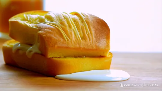 **推广视频脚本：厚切牛乳吐司面包（15秒快节奏版）**

---

**[开场]**  
（镜头特写：金黄松软的厚切吐司被轻轻撕开，拉丝效果明显，乳香四溢）  
**字幕**：✨「厚切牛乳吐司」✨  
**画外音**：“早餐没时间？这款吐司拯救你！”  

**[产品展示]**  
（快速切换镜头：一箱20包整齐排列→吐司蘸牛奶/搭配果酱→上班族、学生党轻松享用）  
**字幕**：✅ 750g足量装｜✅ 20包囤到爽｜✅ 牛乳香浓  
**画外音**：“一箱20包，全家一周早餐搞定！”  

**[价格冲击]**  
（画面：手机下单界面，价格从原价划掉，弹出“￥8.99”）  
**字幕**：🔥限时特惠！仅￥8.99🔥  
**画外音**：“一杯奶茶钱，承包全家营养！”  

**[行动号召]**  
（镜头：主播在直播间热情推荐，弹幕飘过“已囤3箱！”）  
**字幕**：⏰库存告急！手慢无！  
**画外音**：“点击下方链接，马上抢购！”  

**[结尾]**  
（动态贴纸：箭头指向购物车，背景音乐渐强）  
**字幕**：👇点击下单，明早就能吃到！  

---

**风格建议**：  
1. **背景音乐**：轻快活力的BGM（如流行电子乐）。  
2. **剪辑节奏**：0.5秒/镜头切换，突出产品质感与优惠信息。  
3. **适配平台**：抖音/快手短视频+直播切片混剪，吸引即时点击。  

**核心卖点强化**：量大实惠、便捷早餐、牛乳健康，用视觉刺激（拉丝、金黄质感）和价格对比打动消费者！ by Hailuo AI Video Generator