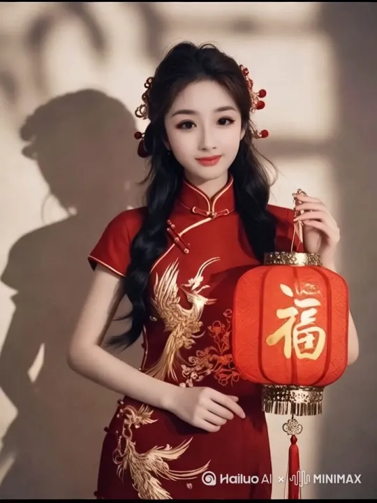 微笑，祝福。 by Hailuo AI Video Generator