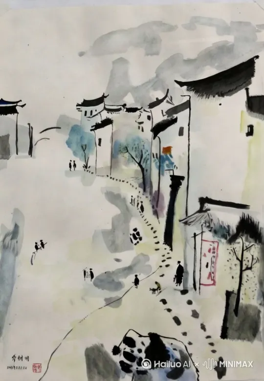 让图片动起来。 by Hailuo AI Video Generator