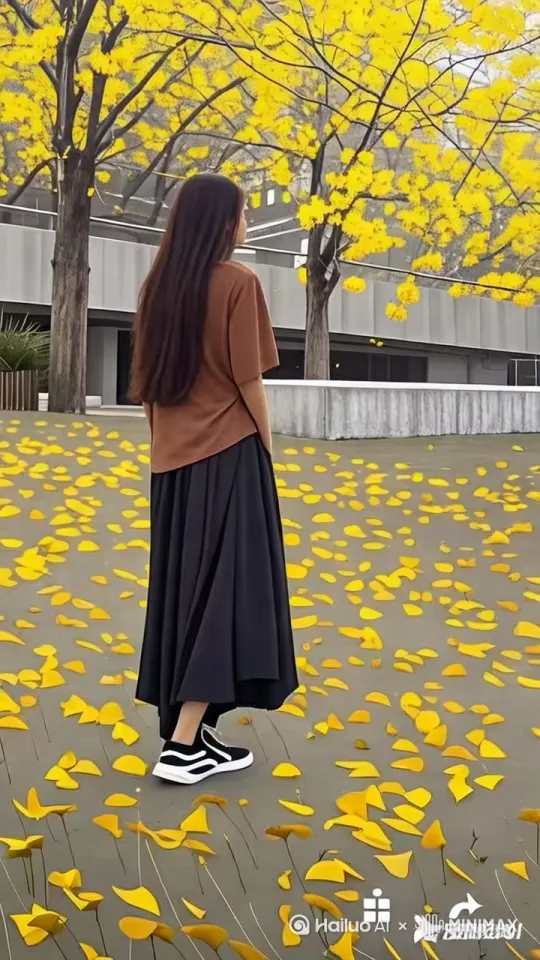 [右移,跟随]张开双臂向前走，脚步越来越快 by Hailuo AI Video Generator