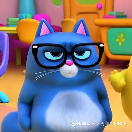 猫咪揍了老板一拳离职了 by Hailuo AI Video Generator