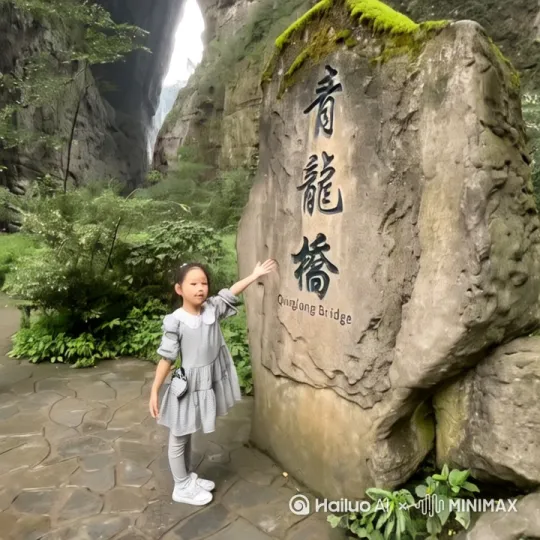 让小女孩唱蜗牛这首歌曲，同时跳起新疆舞 by Hailuo AI Video Generator