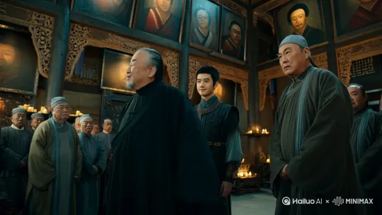 青城，叶家，祖祠。 
“先祖在上，叶玄无才，无德......此刻起，罢黜叶玄世子之位，由叶廊继承。” 
说话的是一名身着黑袍的老者。 
老者身后不远处，站着一名少年，少年嘴角挂着淡淡笑容。此人，正是叶廊。 
而两边，是叶府众长老。 
“为什么！” 
就在这时，一道有些怯怯的声音突然在这祠堂内响起。 
众人闻声看去，门口站着一名小女孩，小女孩大约十二三岁，两只小手紧紧捏着裙角，脸色带着一丝病态的苍白，看起来有些虚弱，眼中还带着一丝怯色。 
这小女孩名叫叶灵，正是叶玄的亲妹妹，此次听到家族要罢黜叶玄，她不顾身上的病赶了过来。 
黑袍老者眉头皱了起来，“叶灵，你做什么！” 
名叫叶灵的小女孩对着祠堂内众人微微一礼，怯声道：“大长老，我哥叶玄是世子，你为何要无端废了他？ by Hailuo AI Video Generator