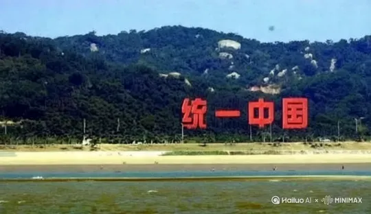 由远及近重点突出统一中国[右摇,变焦推进] by Hailuo AI Video Generator