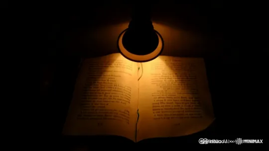 我的演讲内容是：那个夜晚，我在台灯下，读者抗战英雄的故事。帮我根据这段话的意境生成视频[左移,上升] by Hailuo AI Video Generator