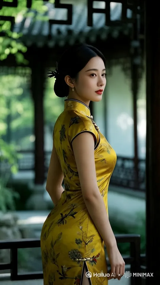 [右移,左摇,跟随]美女走向镜头 by Hailuo AI Video Generator