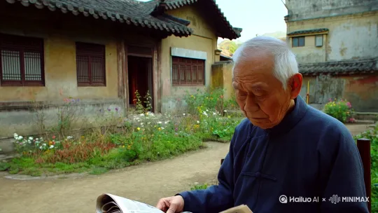 ### 《夕阳下的温暖》


在一个宁静的小镇上，住着一位名叫李老的老人。他今年已经八十岁了，老伴在五年前去世，儿女们都在大城市工作，平时很少回家。李老的家是一座老式的四合院，院子里种满了花草，但如今，这些花草也因为缺少打理而显得有些凋零。

李老每天的生活都很单调，早晨起来在院子里坐一会儿，看看报纸，然后去附近的公园散步。公园里有很多和他一样的老人，但他们大多有家人陪伴，而李老总是独自一人。他常常坐在公园的长椅上，看着远处的夕阳，心中充满了孤独和失落。


一天下午，李老像往常一样在公园散步，突然听到一阵悠扬的二胡声。他循声走去，看到一个年轻人正在湖边拉二胡。年轻人名叫小王，是一名音乐学院的毕业生，因为对传统音乐的热爱，他经常来这里练习。

李老被二胡声吸引，忍不住停下脚步。小王看到李老，微笑着点了点头。李老被他的音乐打动，忍不住夸赞了几句。两人就这样聊了起来，发现彼此都对传统音乐有着浓厚的兴趣。


从那天起，李老每天都会去公园听小王拉二胡。小王也乐于有这样一个忠实的听众，两人渐渐成了忘年交。小王了解到李老的孤独，便经常在练习结束后陪李老聊天，有时还会带些自己做的点心给李老。

李老的生活因为小王的出现而变得丰富起来。他不再感到孤独，每天都期待着和小王的见面。小王也因为李老的陪伴，对传统音乐有了更深的理解。


小王发现，像李老这样的独居老人还有很多，他们大多因为子女不在身边而感到孤独。于是，他萌生了一个想法：组织一个社区音乐小组，让更多的老人参与进来。

小王把这个想法告诉了李老，李老非常支持。于是，小王开始在社区里招募成员，很快就有不少老人加入进来。他们中有会拉二胡的，有会弹琵琶的，还有会唱京剧的。大家每周聚在一起，练习传统音乐，互相交流，分享生活的点滴。


随着时间的推移，社区音乐小组越来越受欢迎，吸引了越来越多的老人参与。李老也在这个过程中结识了许多新朋友，他的生活变得多姿多彩。

一天下午，小组成员们在公园里举办了一场小型音乐会。李老坐在长椅上，看着夕阳下欢声笑语的老人，心中充满了温暖和满足。他意识到，虽然子女不在身边，但他并不孤单，因为有这么多朋友和音乐的陪伴。

音乐会结束后，小王走到李老身边，笑着说：“李老，您看，我们这个小组办得不错吧？”李老点点头，感慨地说：“是啊，有你们在，我感到特别幸福。”

李老的故事在小镇上传开了，越来越多的年轻人开始关注社区里的老人。他们有的加入音乐小组，有的定期来探望老人，还有的组织各种活动，让老人们感受到社会的关爱。

李老看着这一切，心中充满了欣慰。他知道，虽然自己已经老了，但生活依然可以充满希望和温暖。而小王也因为这段经历，更加坚定了自己投身于传统音乐和社区服务的决心。


在一个阳光明媚的早晨，李老坐在院子里，看着满园的花草，心中充满了宁静和满足。他知道，人生的每一个阶段都有其独特的美好，而夕阳下的温暖，正是他晚年生活中最珍贵的礼物。

这个故事告诉我们，养老不仅仅是物质上的保障，更是精神上的关怀和陪伴。通过社区的力量和年轻人的参与，老人们可以过上更加充实和幸福的生活。正如李老所感受到的，夕阳下的温暖，正是人生最美的风景。 by Hailuo AI Video Generator