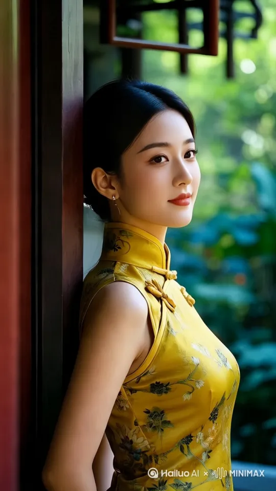 [右移,左摇,跟随]美女走向镜头 by Hailuo AI Video Generator